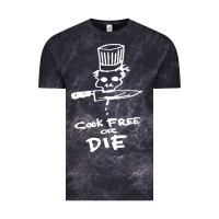 Bourdain Cook Free Or Die Vintage Tee | Teevron