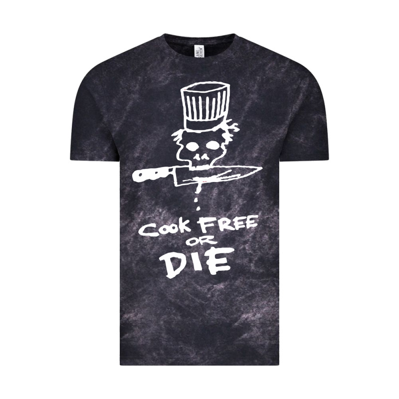 Bourdain Cook Free Or Die Vintage Tee by artisFamous | Teevron
