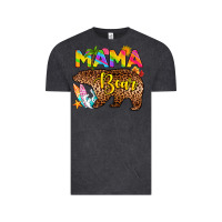 Vintage Black mama bear summer Vintage Tee - RanaPortraitStore