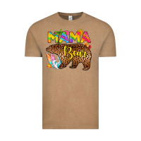 Vintage Coffee mama bear summer Vintage Tee - RanaPortraitStore