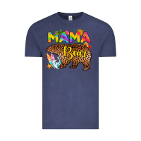 Vintage Denim mama bear summer Vintage Tee - RanaPortraitStore
