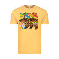 Vintage Mustard mama bear summer Vintage Tee - RanaPortraitStore
