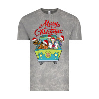 Cloud Rock Scooby Doo merry christmas Vintage Tee - artisFamous