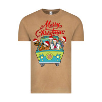 Vintage Camel Scooby Doo merry christmas Vintage Tee - artisFamous