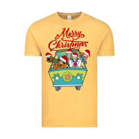 Scooby Doo Merry Christmas Vintage Tee | Teevron
