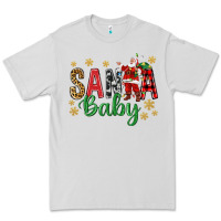 Dove Grey Santa Baby With Santa Premium Tee - BundleAndBundleShop