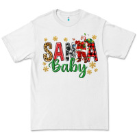 White Santa Baby With Santa Premium Tee - BundleAndBundleShop