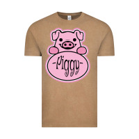 Vintage Coffee pig piggy costume Vintage Tee - artisFamous
