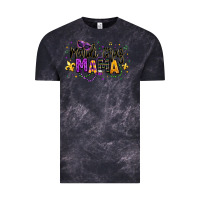 Cloud Black mardi gras mama Vintage Tee - texasbilliewilder