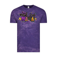 Cloud Purple mardi gras mama Vintage Tee - texasbilliewilder