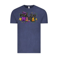 Vintage Denim mardi gras mama Vintage Tee - texasbilliewilder