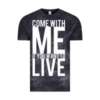 Cloud Black come with me if you want to live Vintage Tee - artisFamous
