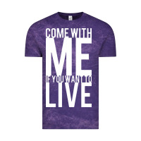 Cloud Purple come with me if you want to live Vintage Tee - artisFamous