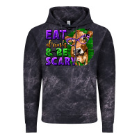 Cloud Black Eat Drink and Be Scary with Halloween Vintage Hoodie - texasbilliewilder