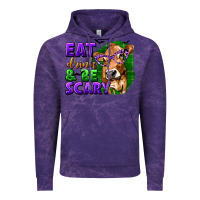 Cloud Purple Eat Drink and Be Scary with Halloween Vintage Hoodie - texasbilliewilder