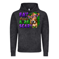 Vintage Black Eat Drink and Be Scary with Halloween Vintage Hoodie - texasbilliewilder