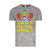 Cloud Rock mr krabs show me the money Vintage Tee - artisFamous