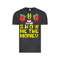 Vintage Black mr krabs show me the money Vintage Tee - artisFamous