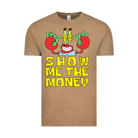 Vintage Coffee mr krabs show me the money Vintage Tee - artisFamous