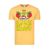 Vintage Mustard mr krabs show me the money Vintage Tee - artisFamous