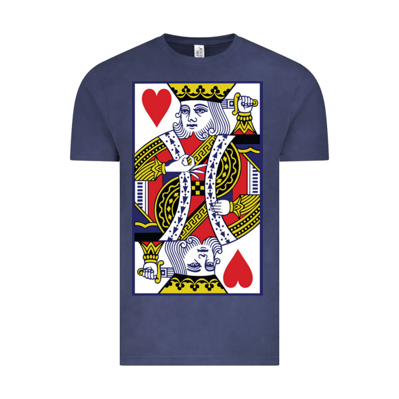King Of Hearts Vintage Tee by artisFamous | Teevron