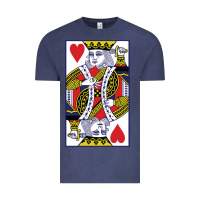 Vintage Denim king of hearts Vintage Tee - artisFamous
