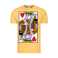 Vintage Mustard king of hearts Vintage Tee - artisFamous