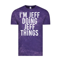 Cloud Purple i'm jeff doing jeff things shirt funny christmas gift idea Vintage Tee - artisFamous