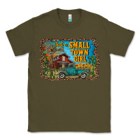 Army Green just a small town girl Classic Tee - RanaPortraitStore