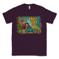Plum just a small town girl Classic Tee - RanaPortraitStore