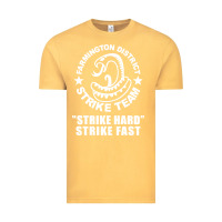 Vintage Mustard farmington strike team Vintage Tee - artisFamous