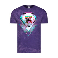 Cloud Purple bichons frise dog vintage Vintage Tee - artisFamous