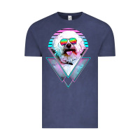 Vintage Denim bichons frise dog vintage Vintage Tee - artisFamous