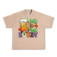 Burro Lets Get Boozy Urban Heavy Tee - texasbilliewilder