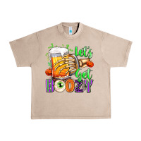French Oak Lets Get Boozy Urban Heavy Tee - texasbilliewilder