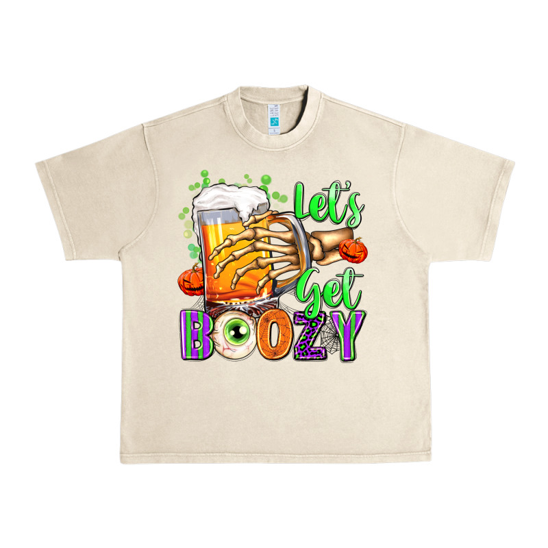Lets Get Boozy Urban Heavy Tee by texasbilliewilder | Teevron