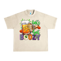 Sandshell Lets Get Boozy Urban Heavy Tee - texasbilliewilder