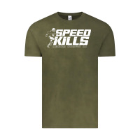 Vintage Olive henry ruggs speed kills Vintage Tee - artisFamous