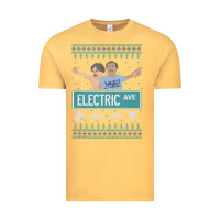 Vintage Mustard pardon my take electric avenue ugly christmas sweater Vintage Tee - artisFamous
