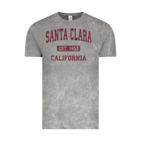 Cloud Rock santa clara cali ca vintage athletic sports design Vintage Tee - artisFamous