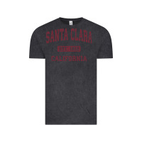 Vintage Black santa clara cali ca vintage athletic sports design Vintage Tee - artisFamous