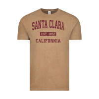 Vintage Coffee santa clara cali ca vintage athletic sports design Vintage Tee - artisFamous