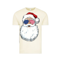 Vintage Arctic santa claus  u.s.a sunglasses christmas in july santa Vintage Tee - artisFamous