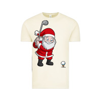 Vintage Arctic santa claus golf christmas golfer golfing gift Vintage Tee - artisFamous