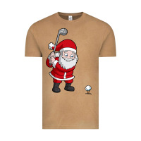 Vintage Camel santa claus golf christmas golfer golfing gift Vintage Tee - artisFamous