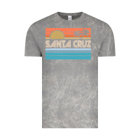 Cloud Rock santa c.r.u.z cali sunset 70s 80s surfer summer sun Vintage Tee - artisFamous