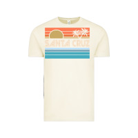 Vintage Arctic santa c.r.u.z cali sunset 70s 80s surfer summer sun Vintage Tee - artisFamous