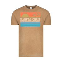 Vintage Camel santa c.r.u.z cali sunset 70s 80s surfer summer sun Vintage Tee - artisFamous