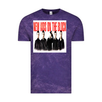 Cloud Purple NEWS KIDS ON THE BLOCK Vintage Tee - artisFamous