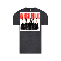 Vintage Black NEWS KIDS ON THE BLOCK Vintage Tee - artisFamous